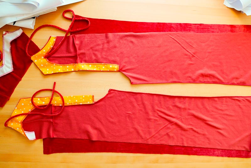 Jak ušít overal - krokové švy