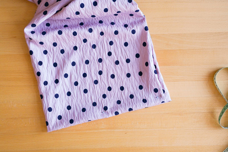 Střih a návod jak ušít dámské široké letní kalhoty UNWIND - Dokončení lemů nohavic