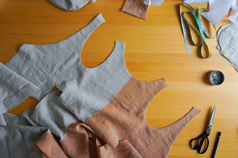 Střih a návod jak ušít pohodlné dámské šaty - podsádka