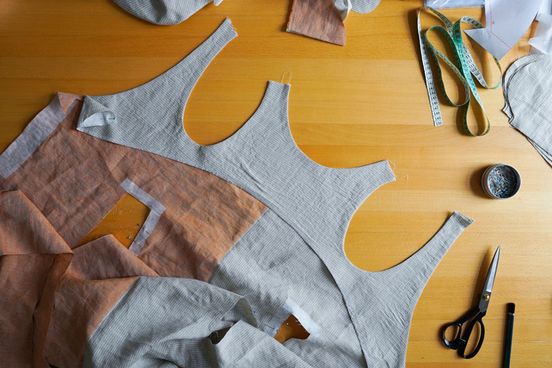 Střih a návod jak ušít pohodlné dámské šaty - podsádka