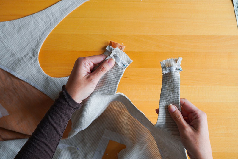 Střih a návod jak ušít pohodlné dámské šaty - podsádka