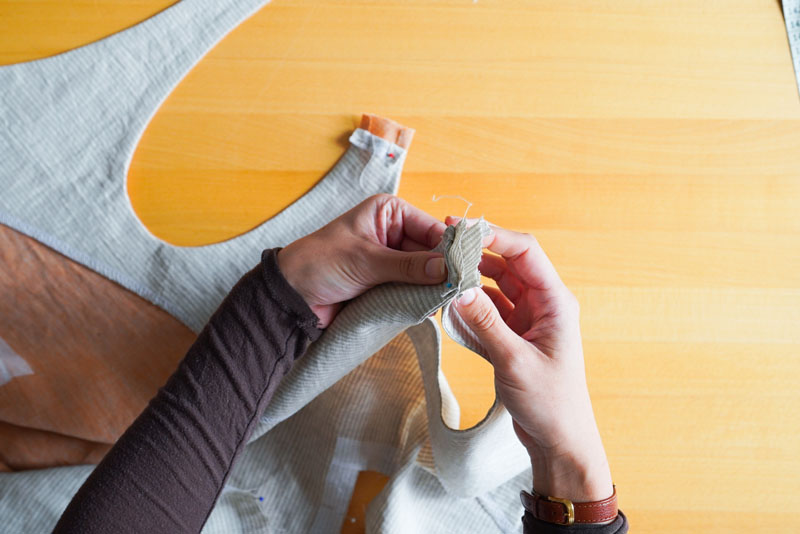 Střih a návod jak ušít pohodlné dámské šaty - podsádka