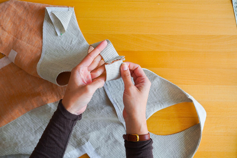 Střih a návod jak ušít pohodlné dámské šaty - podsádka