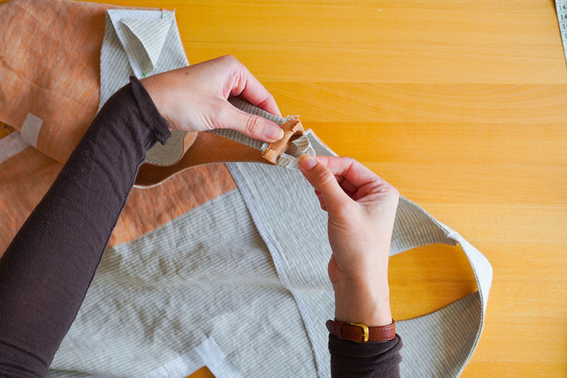 Střih a návod jak ušít pohodlné dámské šaty - podsádka