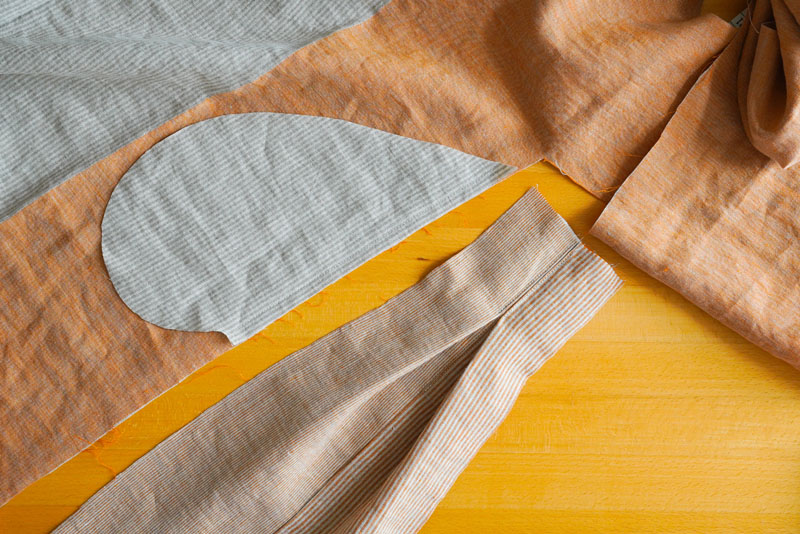 Střih a návod jak ušít pohodlné dámské šaty - kapsy