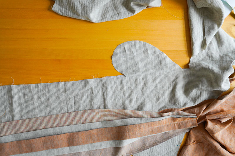 Střih a návod jak ušít pohodlné dámské šaty - vsadky