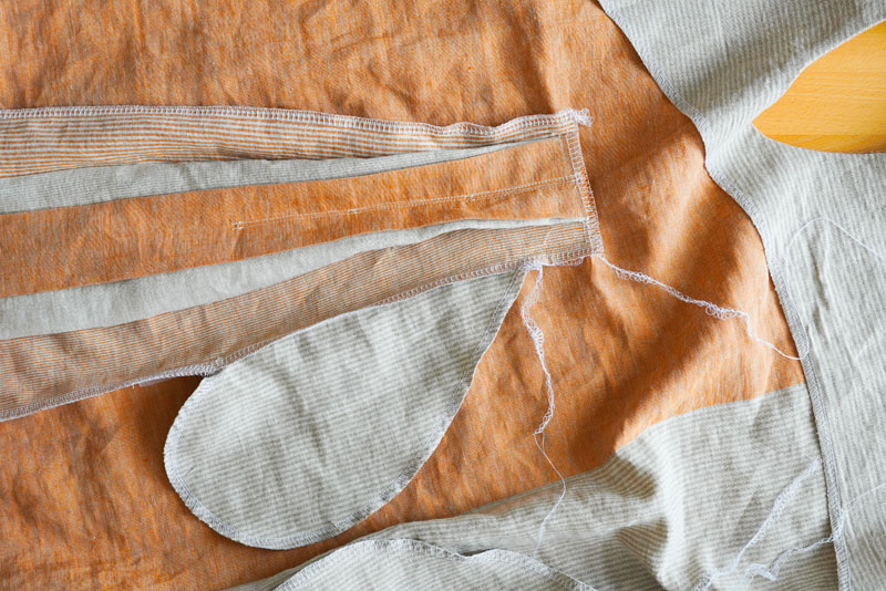 Střih a návod jak ušít pohodlné dámské šaty - vsadky