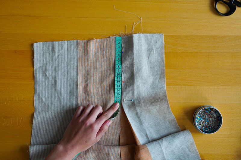 Střih a návod jak ušít pohodlné dámské šaty - vsadky