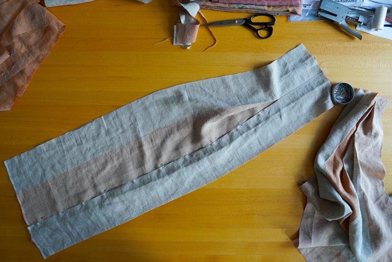 Střih a návod jak ušít pohodlné dámské šaty - vsadky