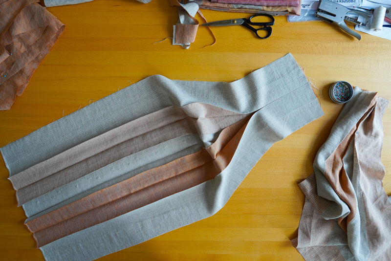 Střih a návod jak ušít pohodlné dámské šaty - vsadky