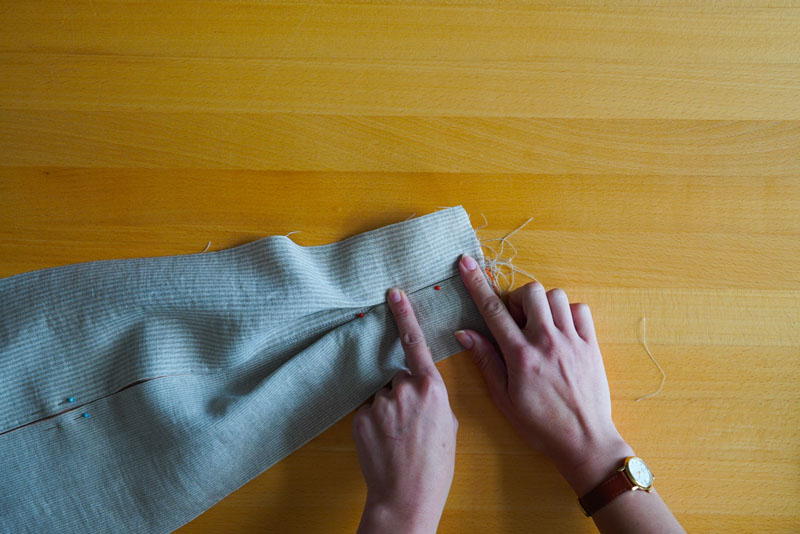 Střih a návod jak ušít pohodlné dámské šaty - vsadky