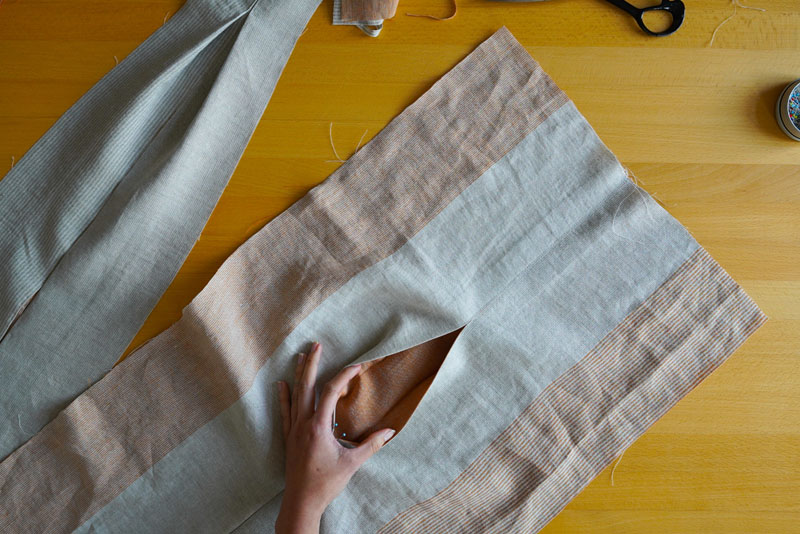 Střih a návod jak ušít pohodlné dámské šaty - vsadky