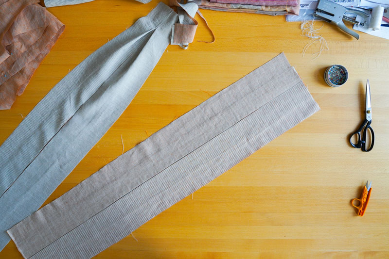 Střih a návod jak ušít pohodlné dámské šaty - vsadky