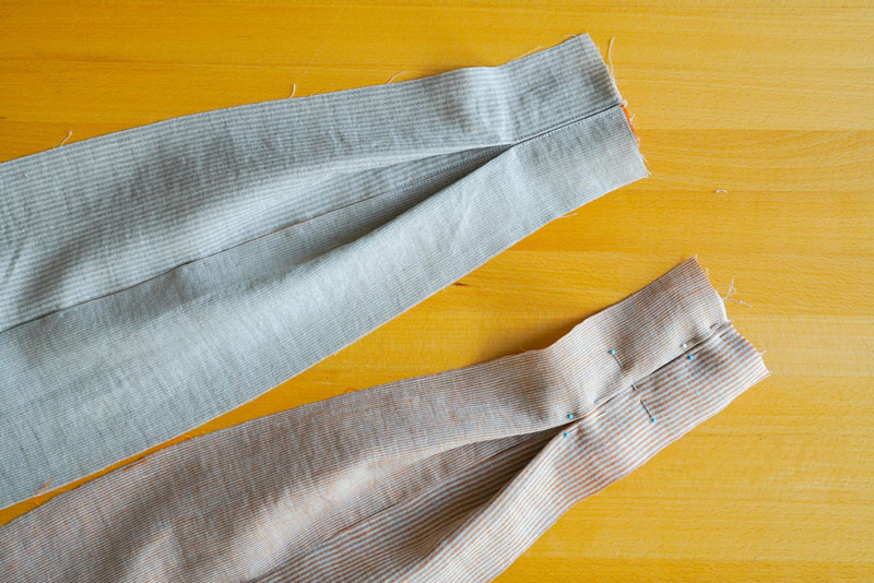 Střih a návod jak ušít pohodlné dámské šaty - vsadky