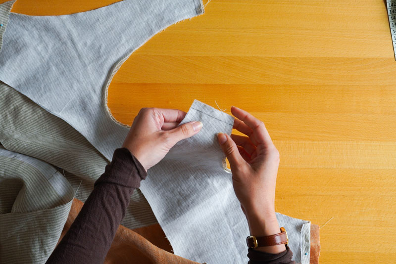 Střih a návod jak ušít pohodlné dámské šaty - podsádka