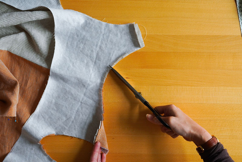 Střih a návod jak ušít pohodlné dámské šaty - podsádka