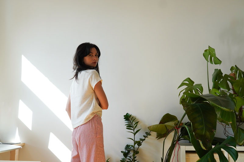 Střih a návod jak ušít jednoduché tričko pro začátečníky