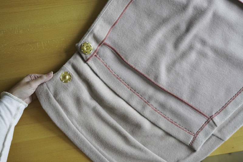 Jak ušít dámskou zavinovací pouzdrovou sukni - podrobný foto návod šití