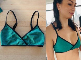 Jak ušít měkkou bezkosticovou podprsenku (braletku) LOVELY
