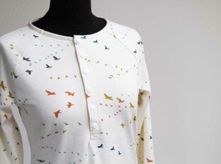 (Nejen) kojící tričko z BIO bavlny