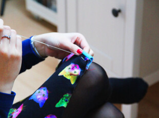 Jak a proč správně stehovat látku