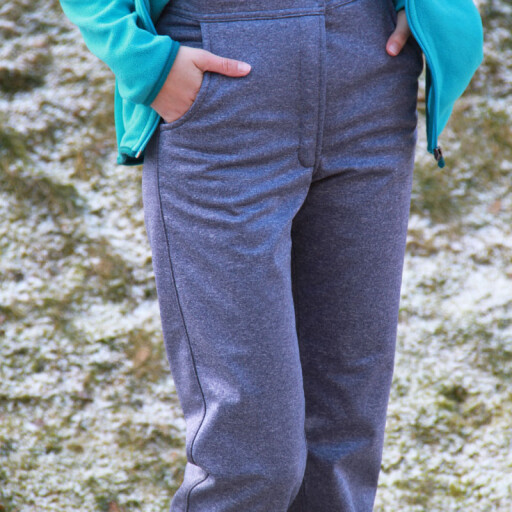 Střih - dámské softshellové kalhoty