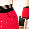 Střih - jednoduchá dámská sukně do nápletu (s kapsami) PLAYFUL (velikosti 32–60)