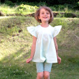 Střih - dětská tunika/halenka WISPY (velikost 98–152)