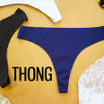 Střih na dámské kalhotky (basic, bikini, hipster, boxerky, brazilky, tanga)