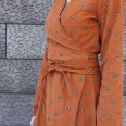 Střih - dámské zavinovací šaty FLOW (velikosti 32–60)