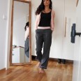 Střih - dámské volné kalhoty do nápletu LOOSE (velikosti 32–60)