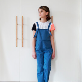 Střih - dětské lacláče ADVENTURE (velikosti 80–164)