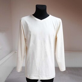 Střih - pánská mikina, véčkový výstřih WEEKEND (velikosti 44–66)