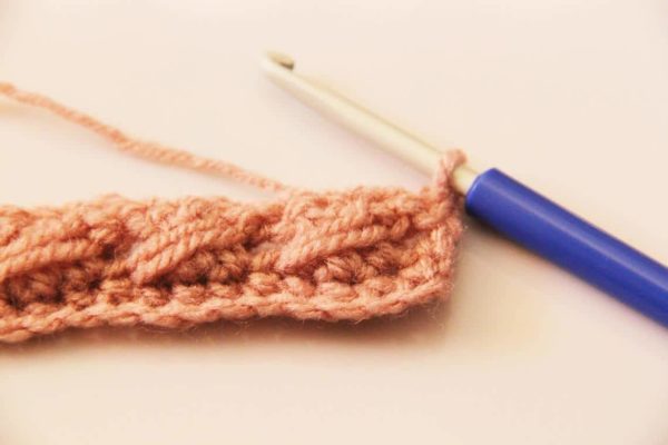 15 - návod na háčkovaný lanový vzor