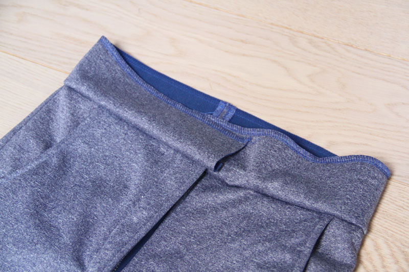 Střih na dámské softshellové kalhoty + návod jak ušít kalhoty krok za krokem