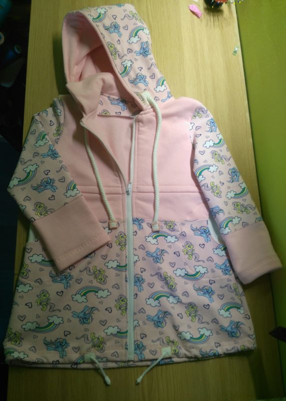 Střih na dětskou bundu - Tereza U.