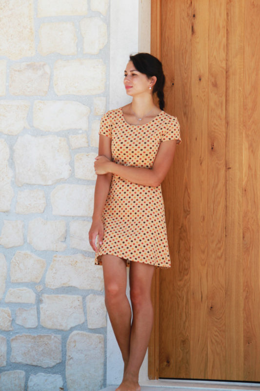 Střih na dámské šaty BASIC