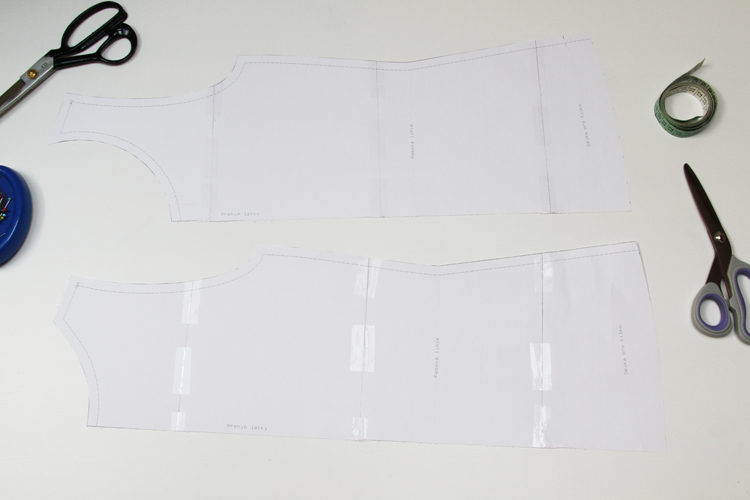 Návod na šití + střih - jak ušít dámské tílko nebo šaty