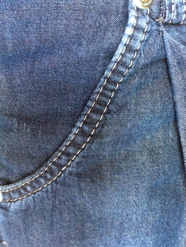 How to sew jeans (+ pattern for women's pants) - Picolly.com