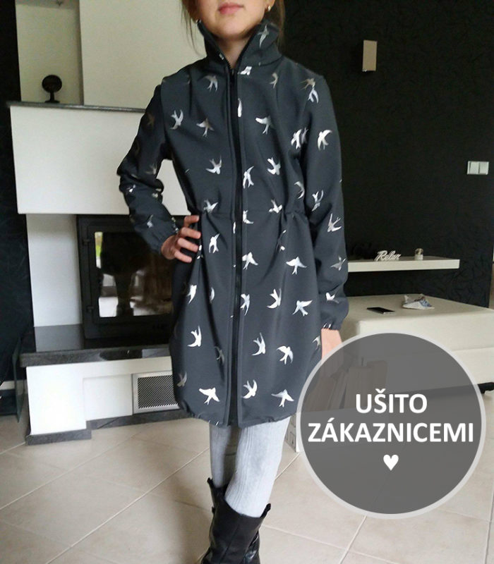 Střih na dětský kabátek - fotka od Nikoly R.