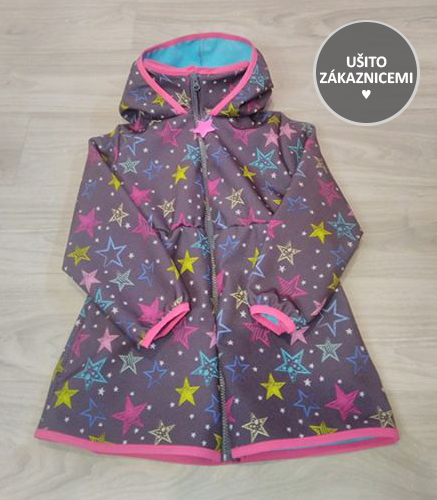 Střih na dětský kabátek - fotka od Soni