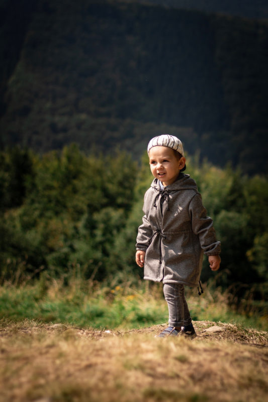 Střih na dětskou bundu / parku