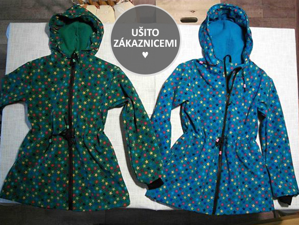 Střih na dětský kabátek - fotka od Věry