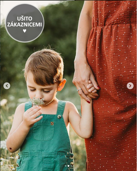 Střih na dámské dlouhé šaty - ušila Klára Š.