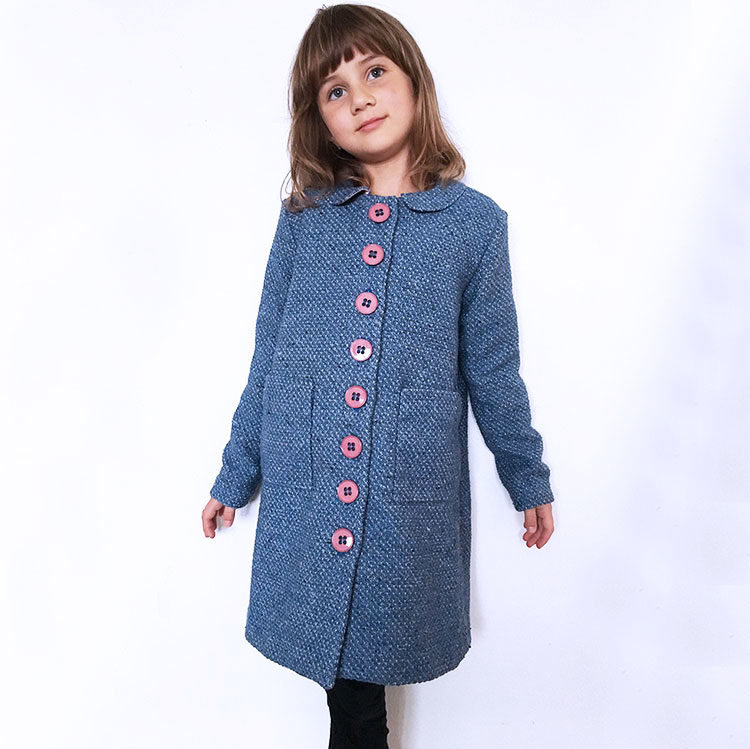 Střih na dětský kabát