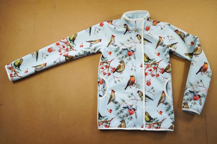 Návod jak ušít jednoduchou bundu