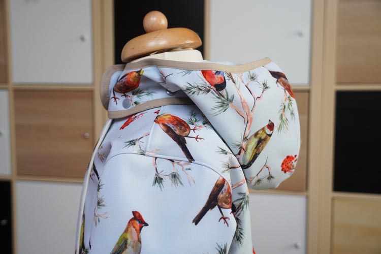 Návod jak ušít jednoduchou bundu