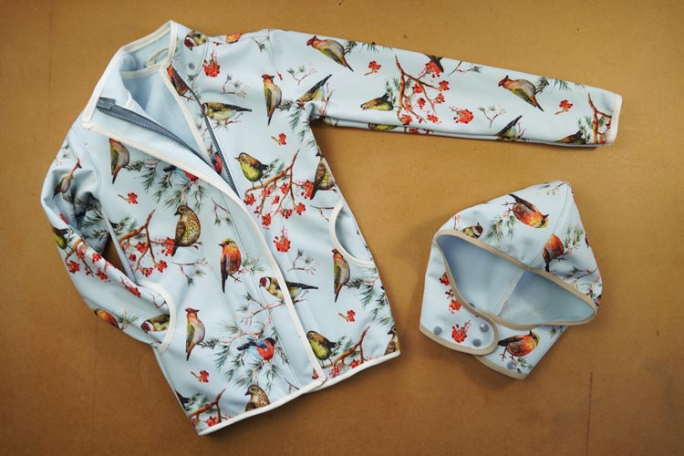 Návod jak ušít jednoduchou bundu