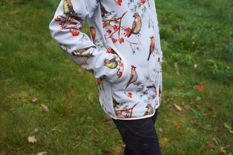 Střih - jednoduchá dětská bunda