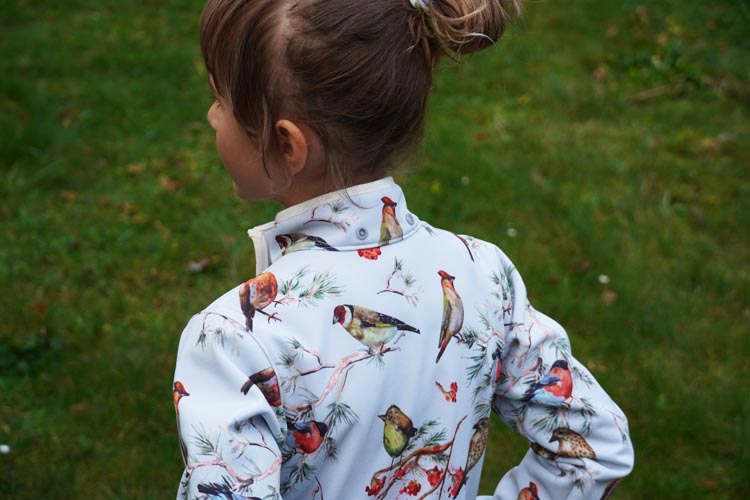 Střih - jednoduchá dětská bunda